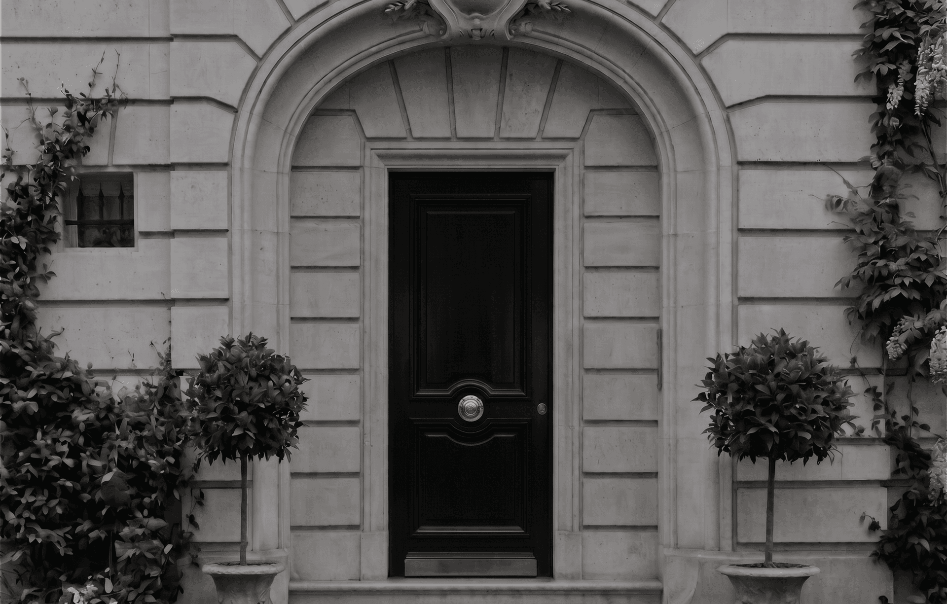 A private residence entrance