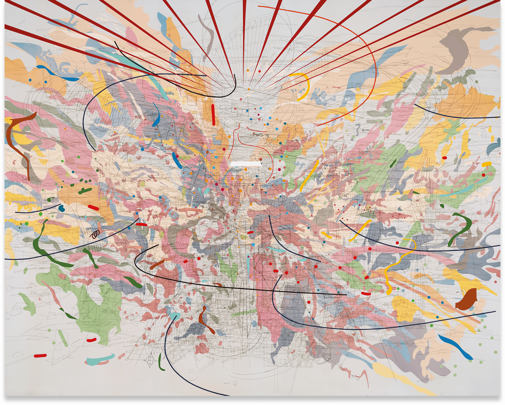 Empirical Construction, Istanbul, by Julie Mehretu